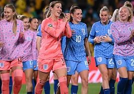 Inglaterra acude a la cita con España en la final del Mundial