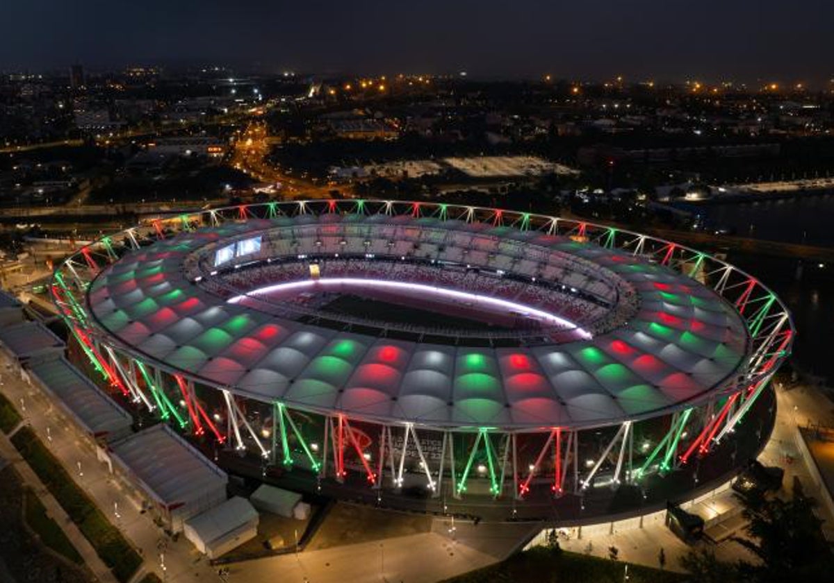 El National Athletics Centre, escenario de los Mundiales