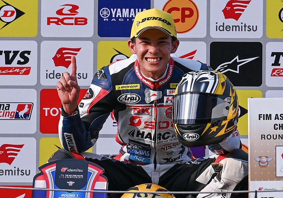 Haruki Noguchi, piloto fallecido tras un grave accidente