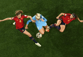 Las mejores imágenes de la gran final del Mundial de fútbol femenino
