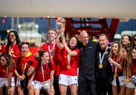 La celebración de las campeonas del mundo, en imágenes