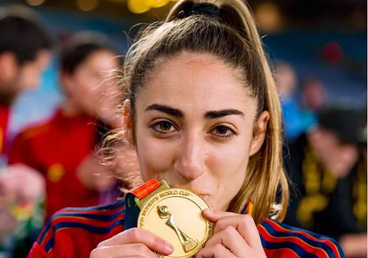 La futbolista sevillana Olga Carmona