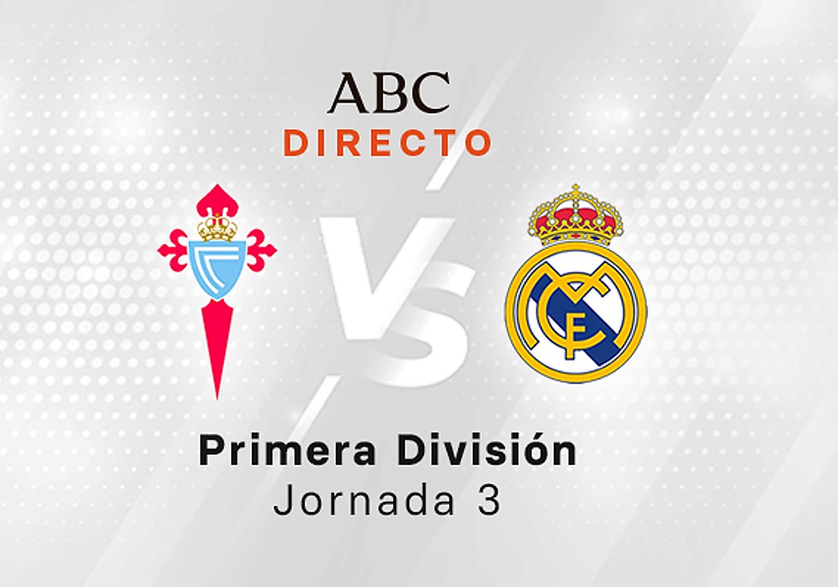 Celta - Real Madrid, estadísticas del partido