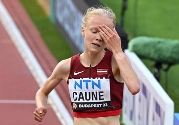 El Mundial recompensa la valentía de la letona Agate Caune