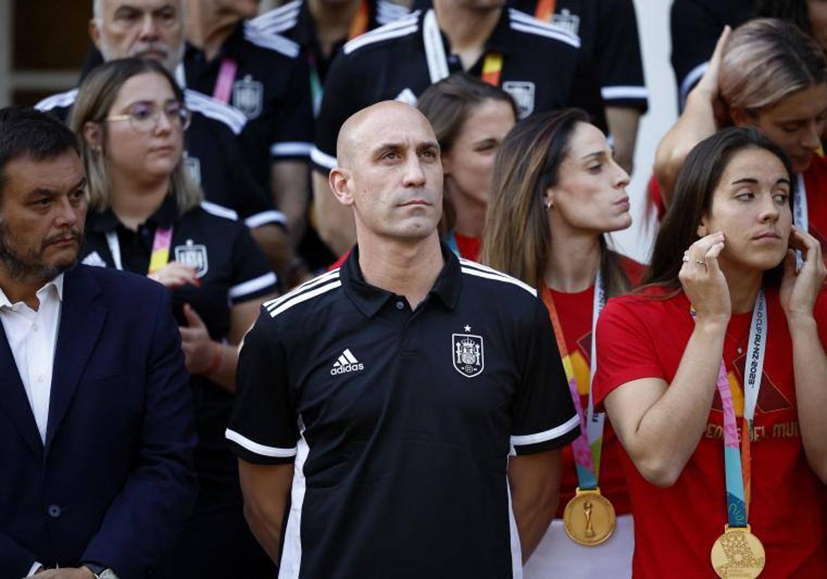 El presidente vetado de la RFEF, Luis Rubiales