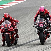 Bagnaia le levanta la pole a Aleix Espargaró por una décima