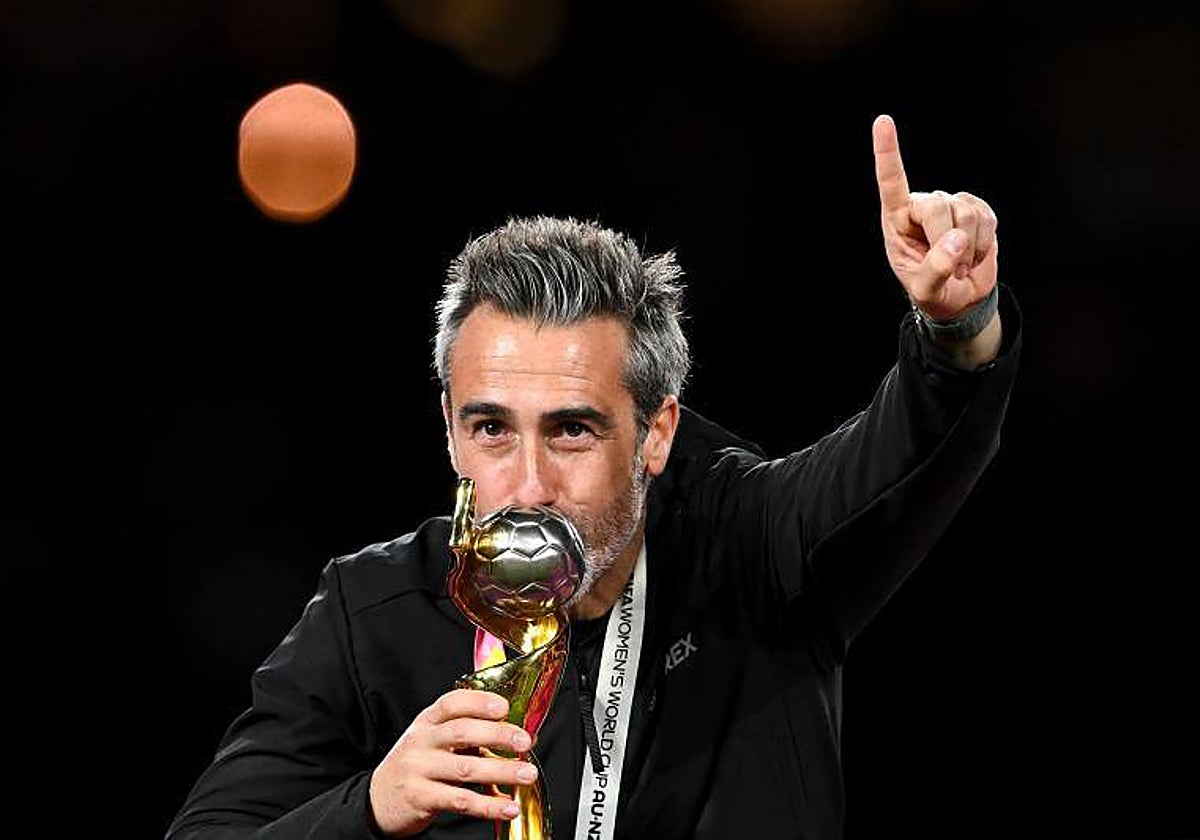 Jorge Vilda, tras ganar el Mundial