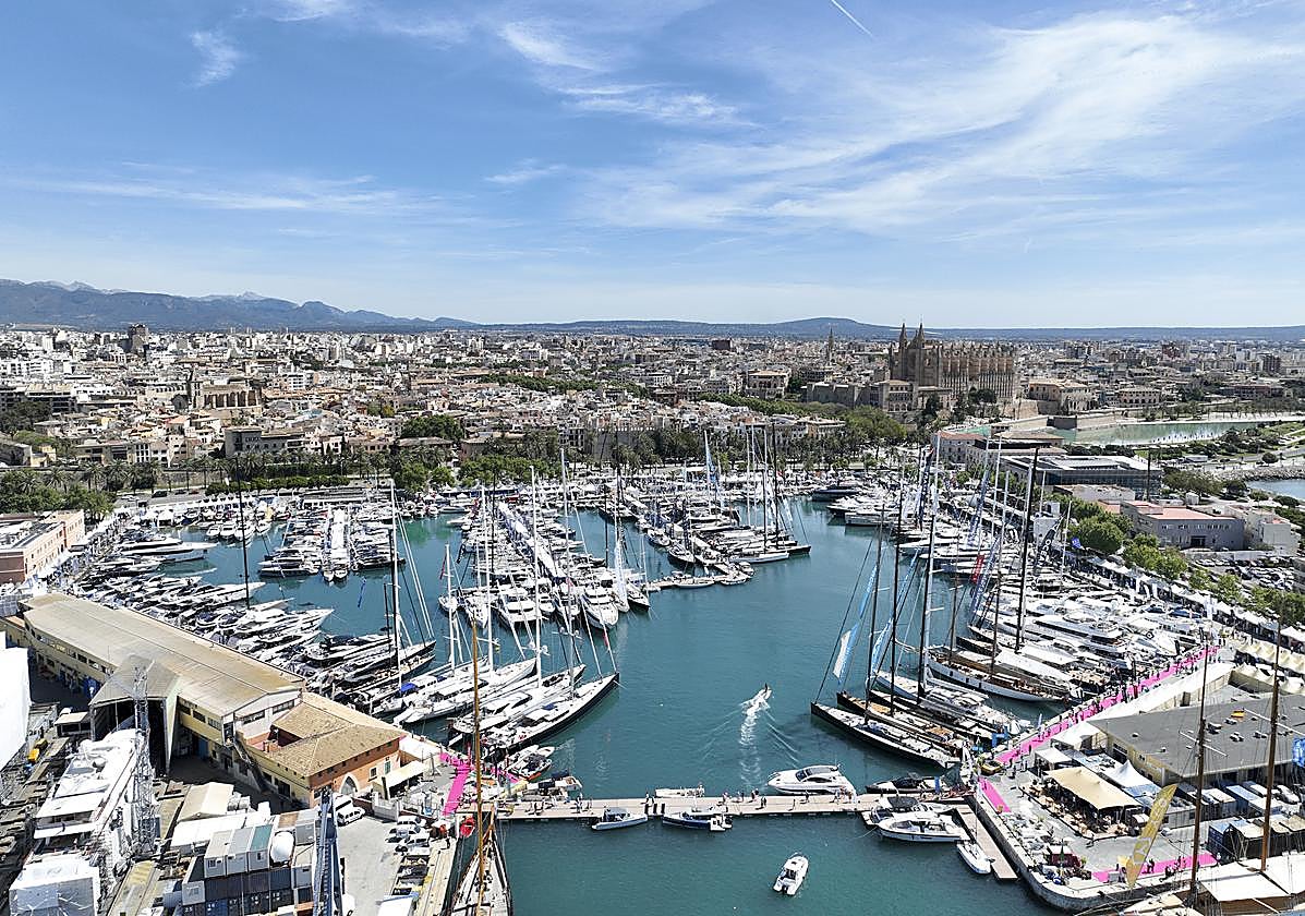 La próxima edición del Palma International Boat Show tendrá lugar del 25 al 28 de abril de 2024 en el Moll Vell