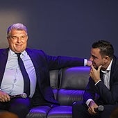 Laporta y Xavi, entre la necesidad y el desafecto