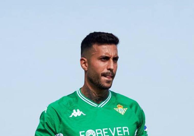 Víctor Camarasa en su segunda etapa en el Betis