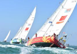 Puerto Sherry despide con honores a los participantes de la regata de Vuelta al Mundo Clipper