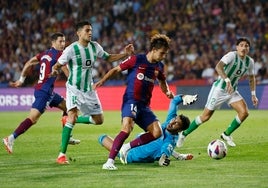 Rui Silva tiene una lesión «leve» y estará dos o tres semanas fuera