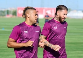 Mariano, con rotura en el aductor, y Sergio Ramos, con sobrecarga, bajas para Pamplona