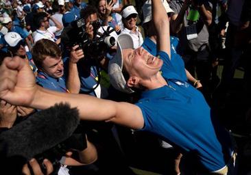 Carlota Ciganda hace historia para que el trofeo se quede en Europa