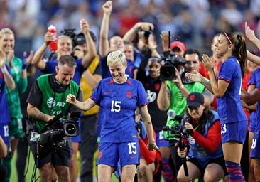 La mediática Megan Rapinoe encara su adiós al fútbol