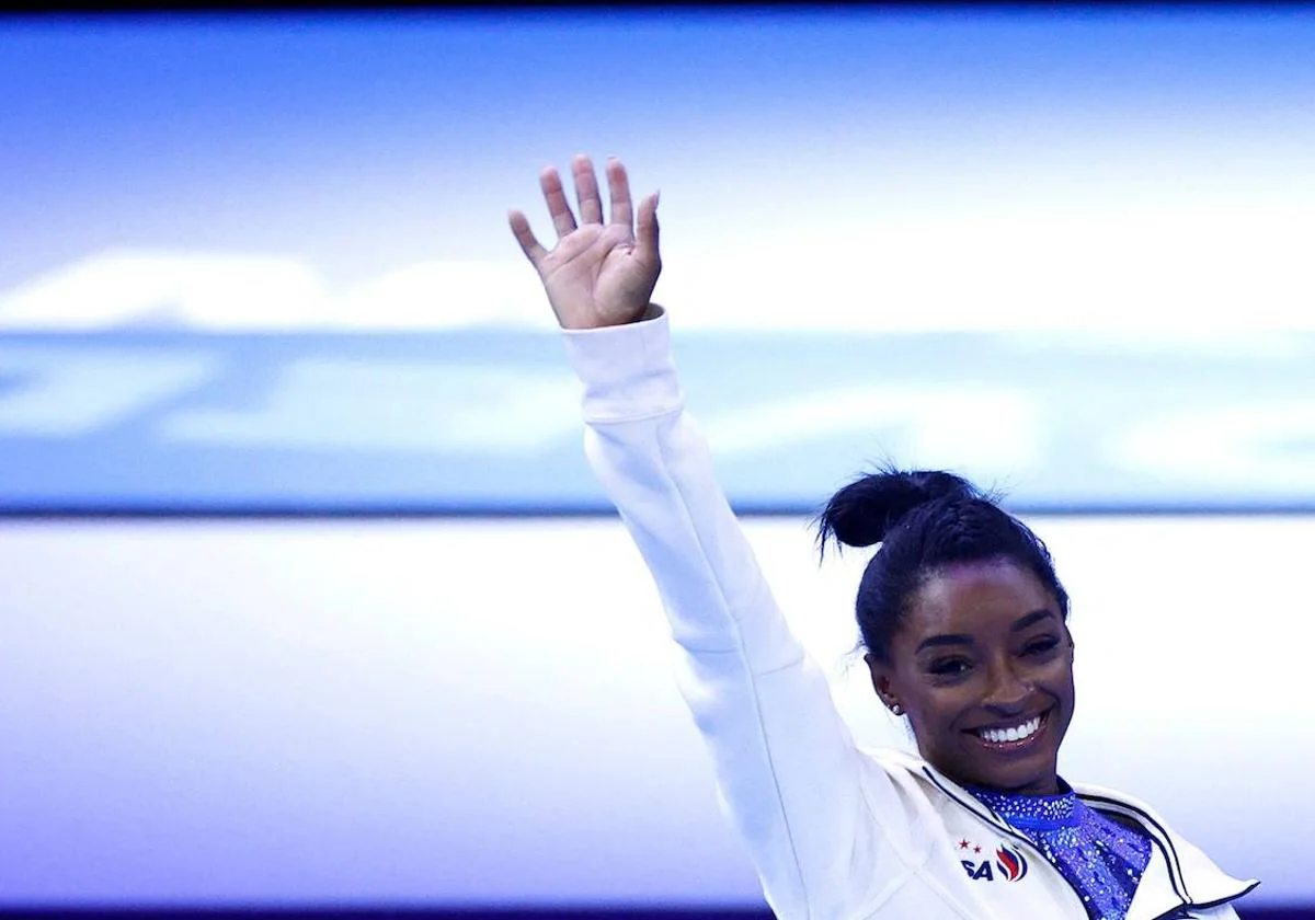 Simone Biles Gana El Concurso General Y Se Convierte En La Gimnasta Más ...