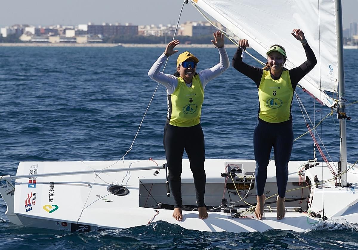 Bruna Patricio y Juliana Duque conquistan el Mundial de Snipe Femenino