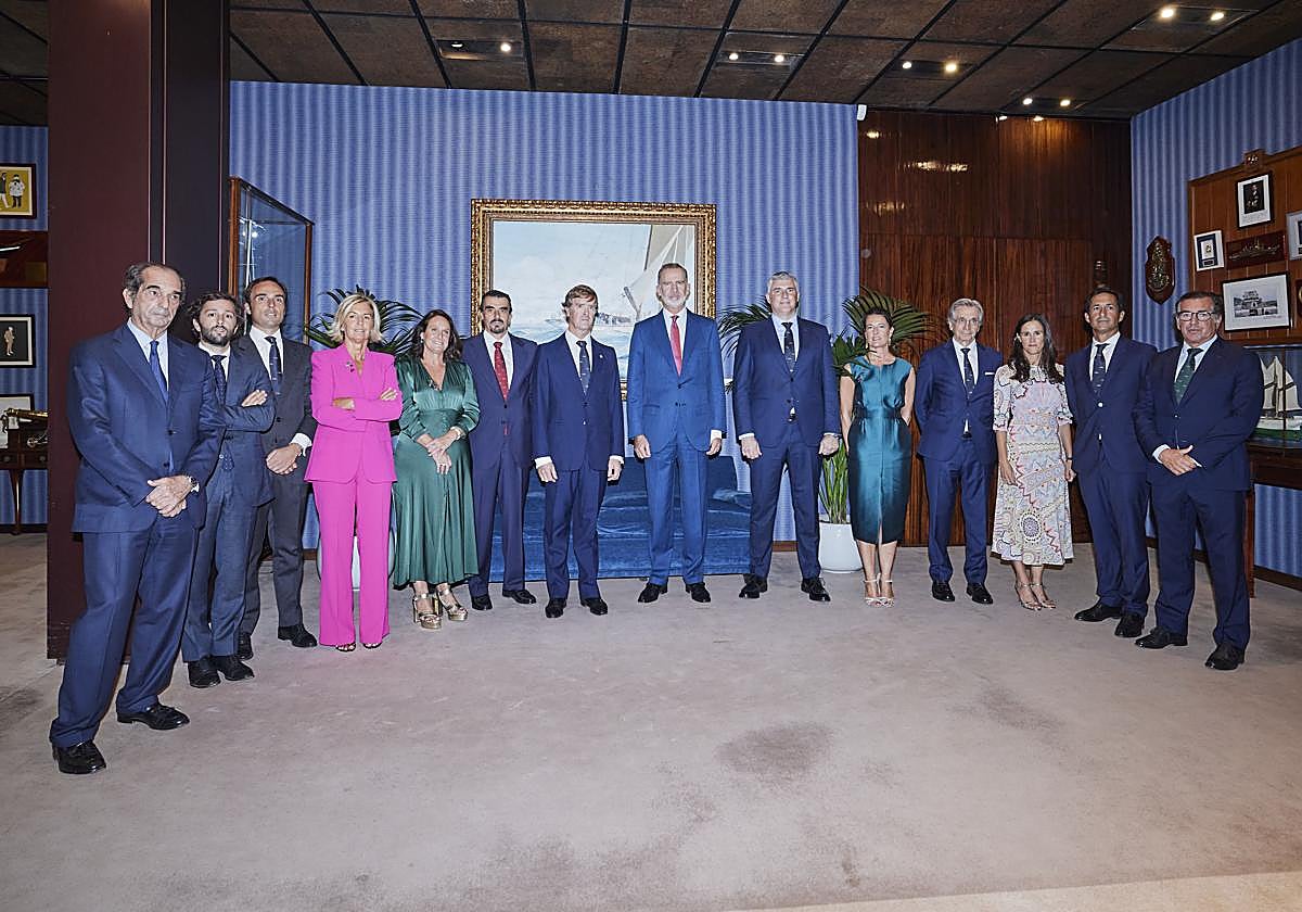 El Rey visitó el Real Club Marítimo del Abra-Real Sporting Club con motivo de su 125º Aniversario