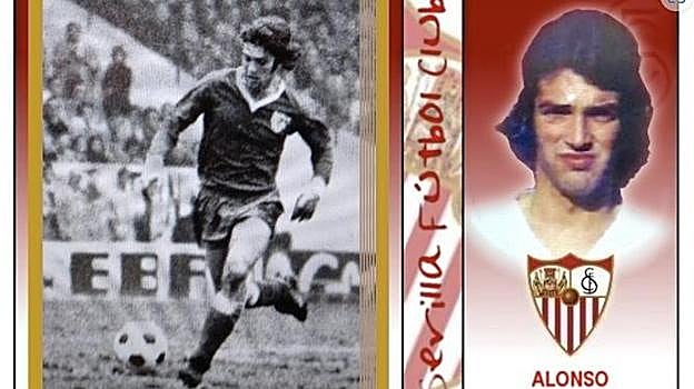 Su tío Daniel Alonso llegó a jugar en el Sevilla