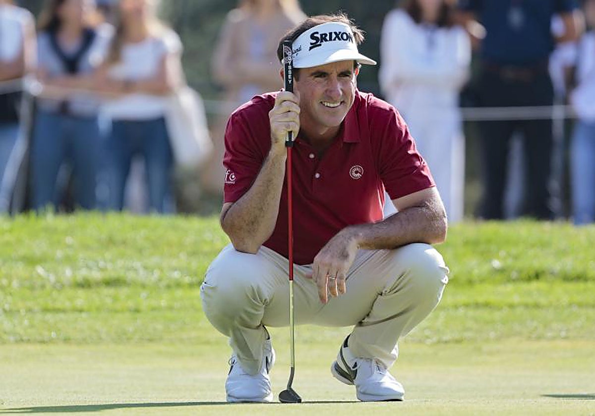 Gonzalo Fernández-Castaño durante la tercera jornada del Abierto de España