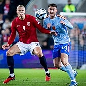 Noruega hace invisible a Haaland