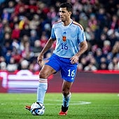 Uno x uno del Noruega - España: Rodri da claridad a la selección