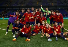 Assane debuta en partido oficial con la selección española sub 21