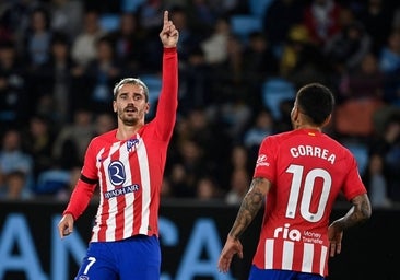 Griezmann basta para que el Atlético gane al Celta en Balaídos