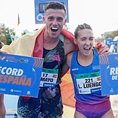 Carlos Mayo, 22 años después, bate el histórico récord español de Fabián Roncero en media maratón