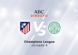 Atlético - Celtic, estadísticas del partido de Champions