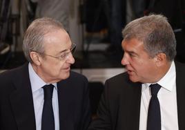 Florentino Pérez no acudirá al palco en el Clásico tras los insultos de un directivo del Barça contra Vinicius