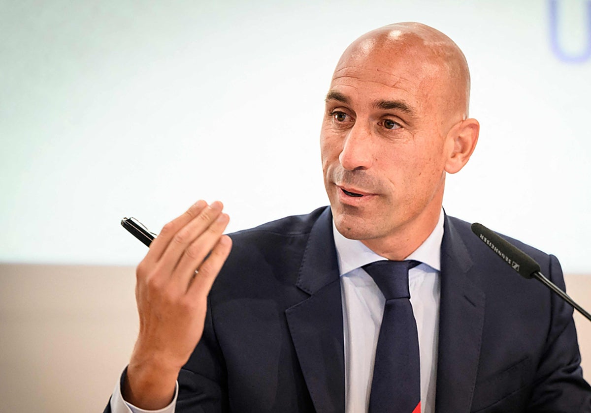 El expresidente de la RFEF Luis Rubiales