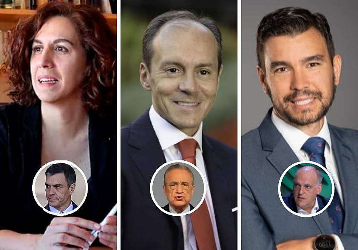 Irene Lozano, Rami Aboukhair y Emilio García Silvero