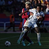 La luz de Bellingham tapa el desdichado partido de Vinicius