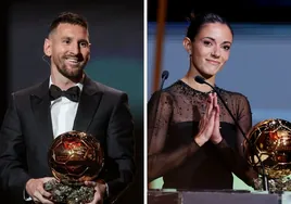 Messi y Aitana se coronan como los mejores futbolistas del planeta