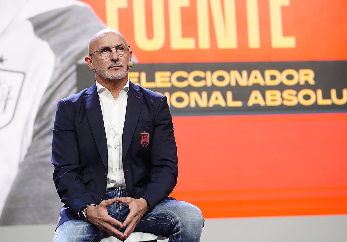 Luis de la Fuente, seleccionador ncional de España