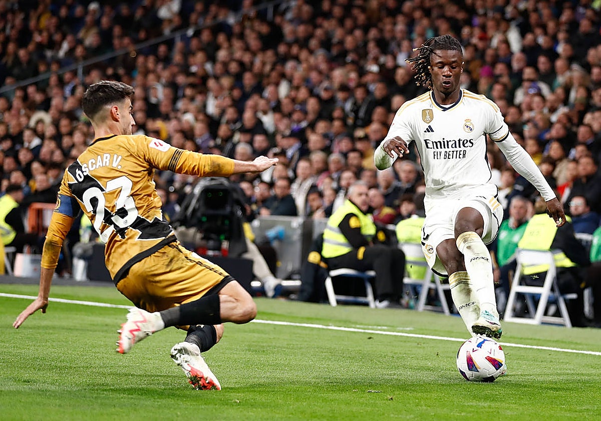 Camavinga, en la Liga ante el Rayo Vallecano