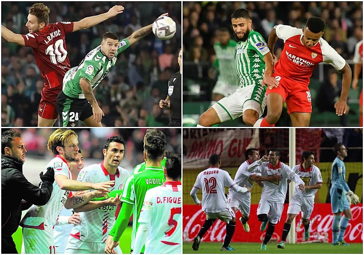 Lance del los últimos derbsi en La Liga jugados en noviembre