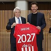 El idilio sin fin entre Simeone y el Atlético de Madrid