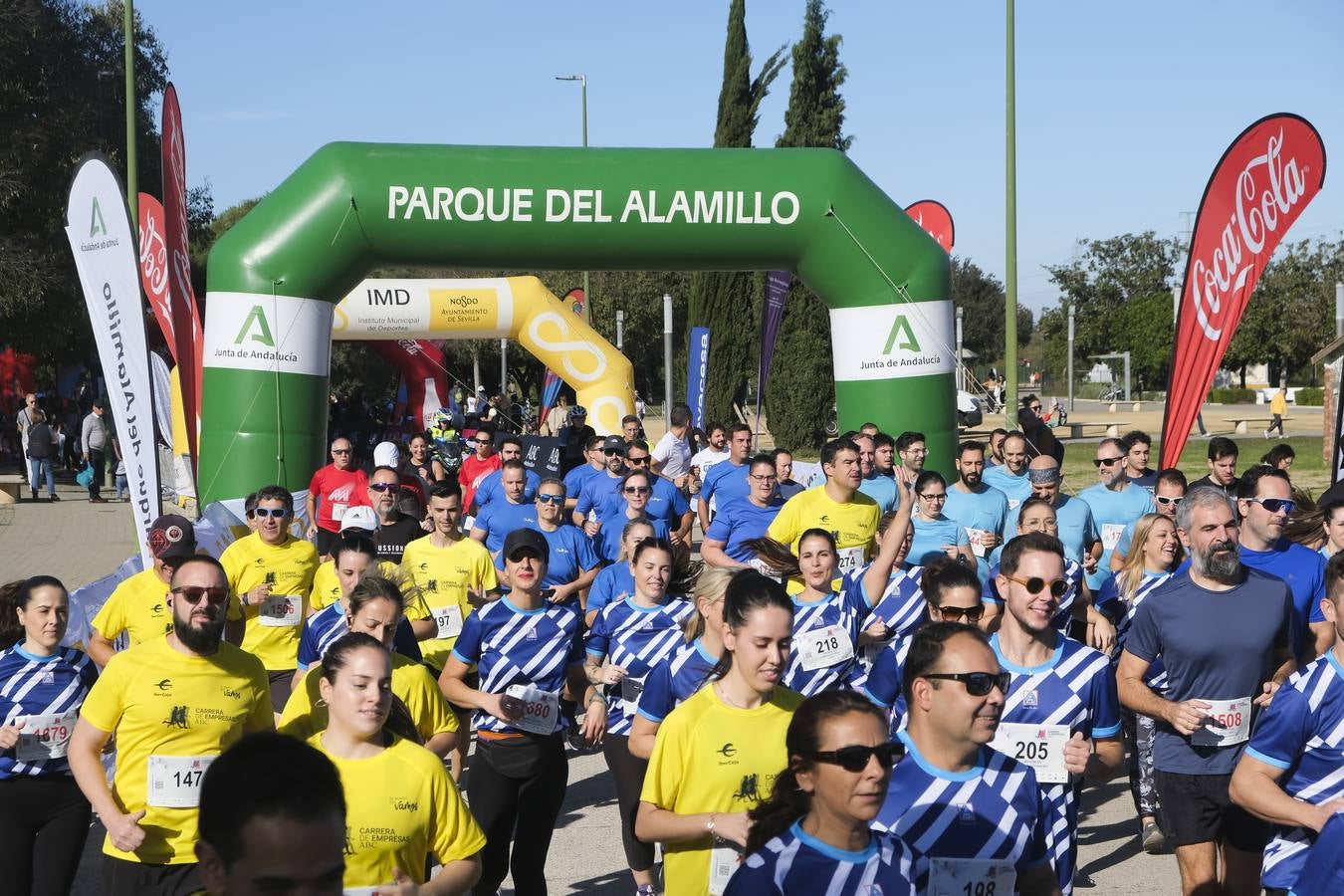 Celebración de la Carrera de Empresas de ABC de Sevilla