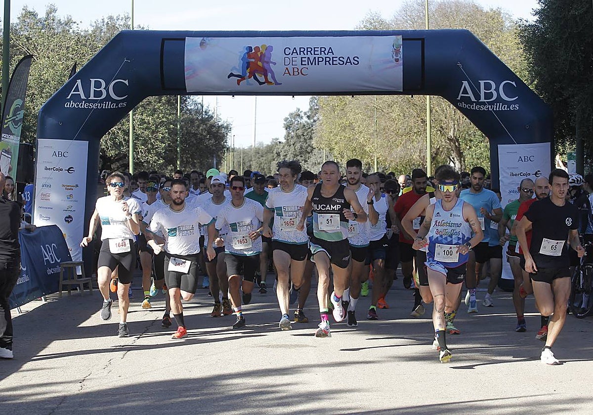 Celebración de la Carrera de Empresas de ABC de Sevilla