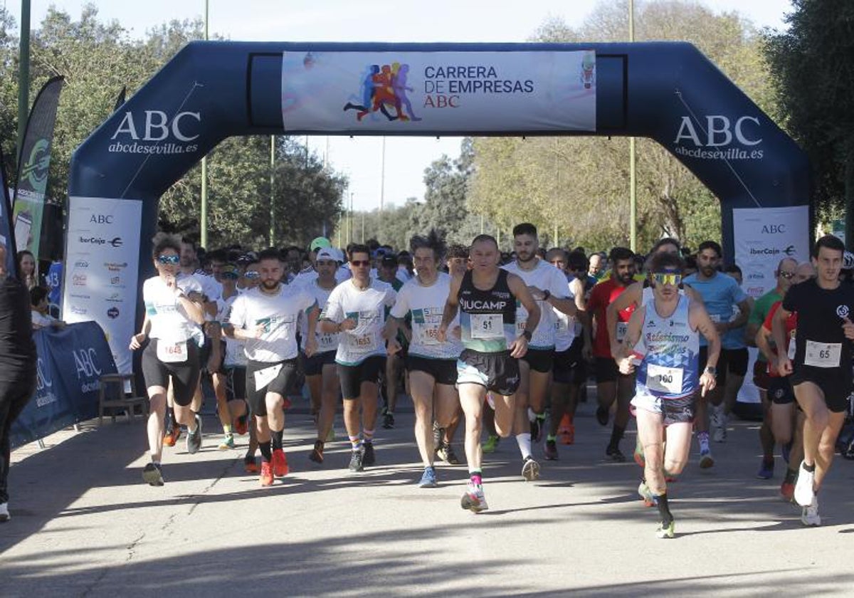 Inicio de la VI Carrera de las Empresas