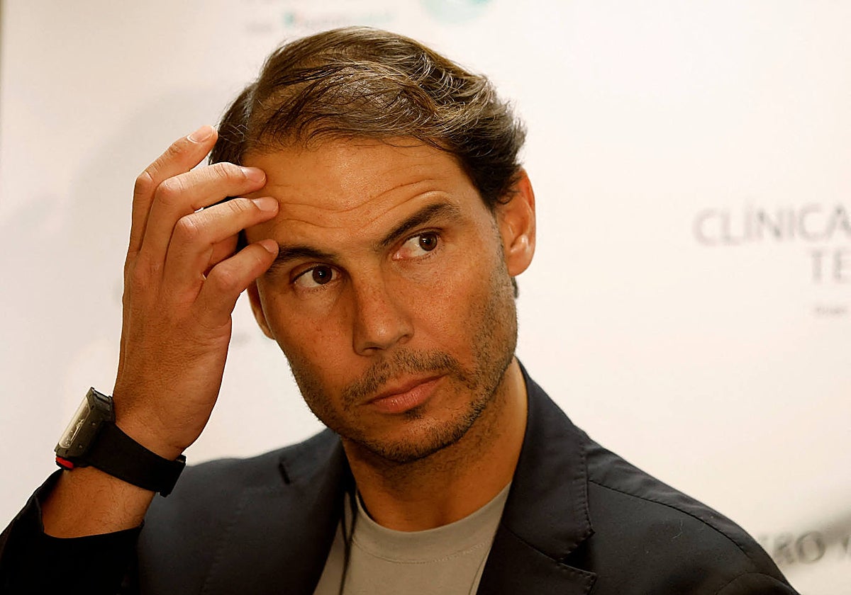 Rafa Nadal, de nuevo ante la prensa