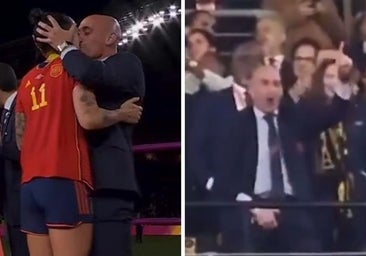 El TAD inhabilita tres años a Rubiales por el beso no consentido a Jenni Hermoso y sus gestos en el palco de la final del Mundial