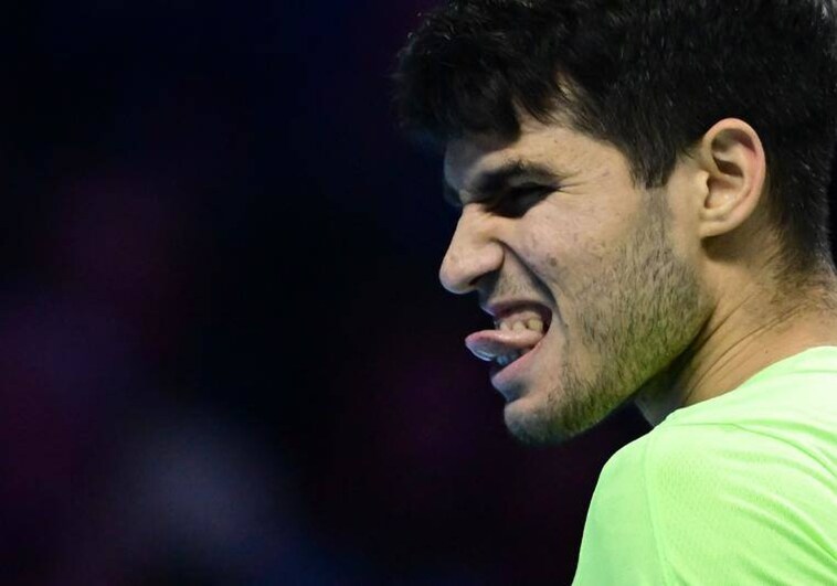 Carlos Alcaraz, en las ATP Finals