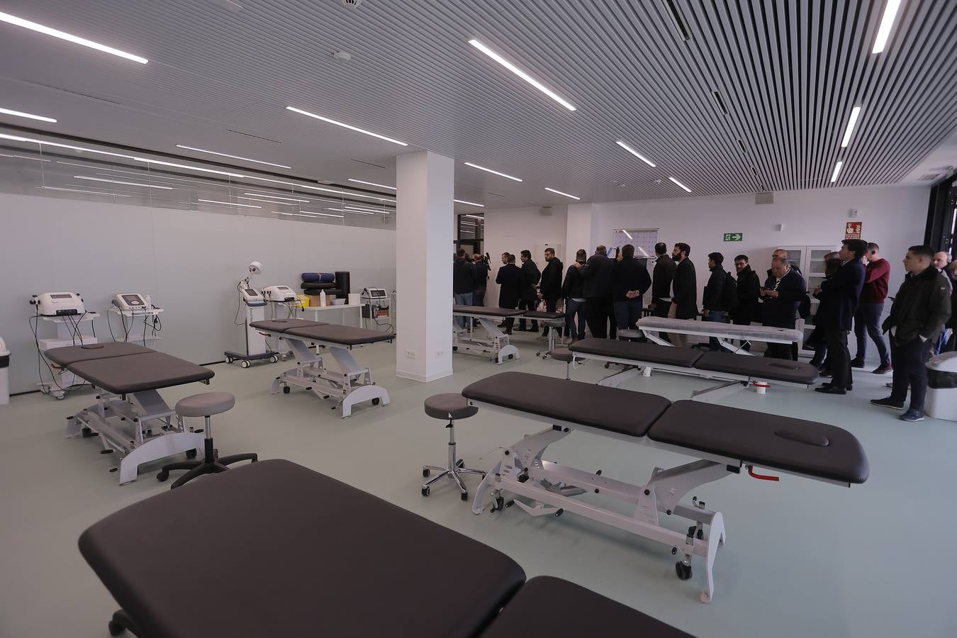 Imágenes del paseo por la nueva ciudad deportiva del Real Betis