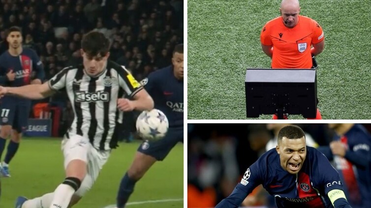 «Al Newcastle le han robado»: furia en Inglaterra tras el polémico penalti a favor del PSG