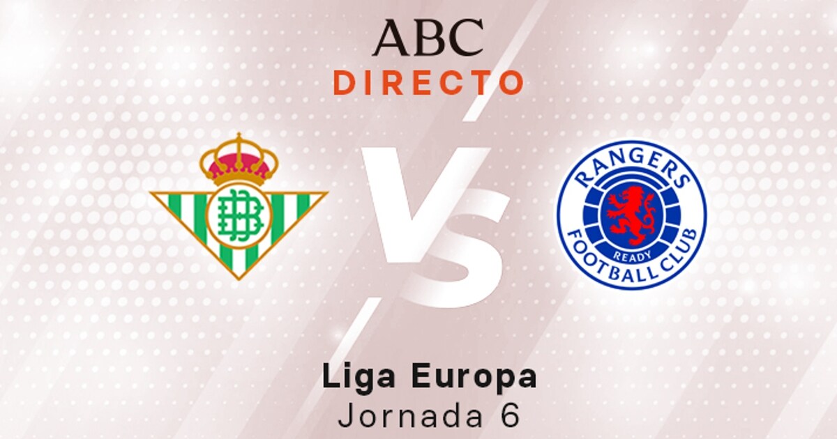 Betis contra rangers clasificación