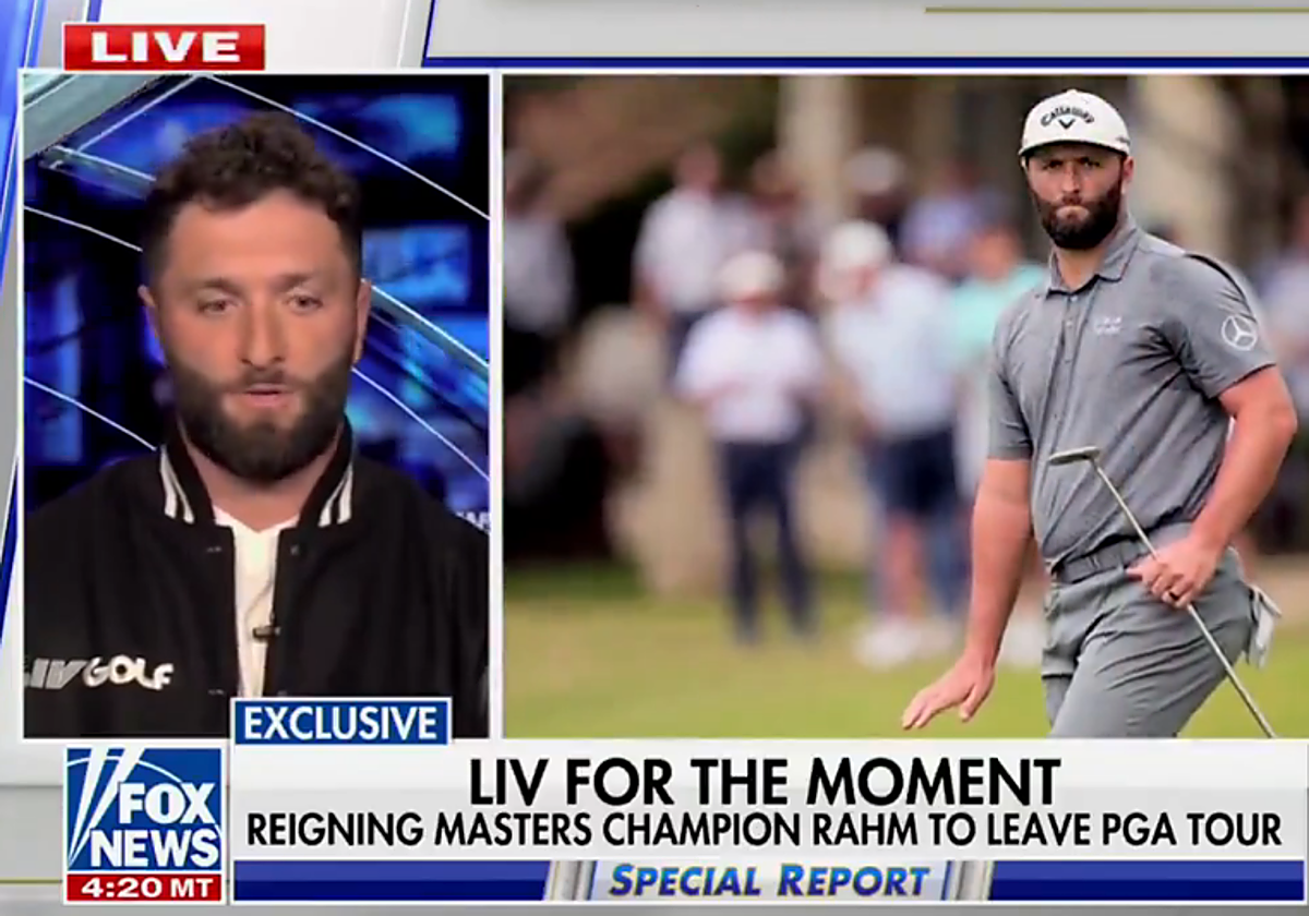 Jon Rahm: «No juego al golf por dinero, juego por amor al deporte»