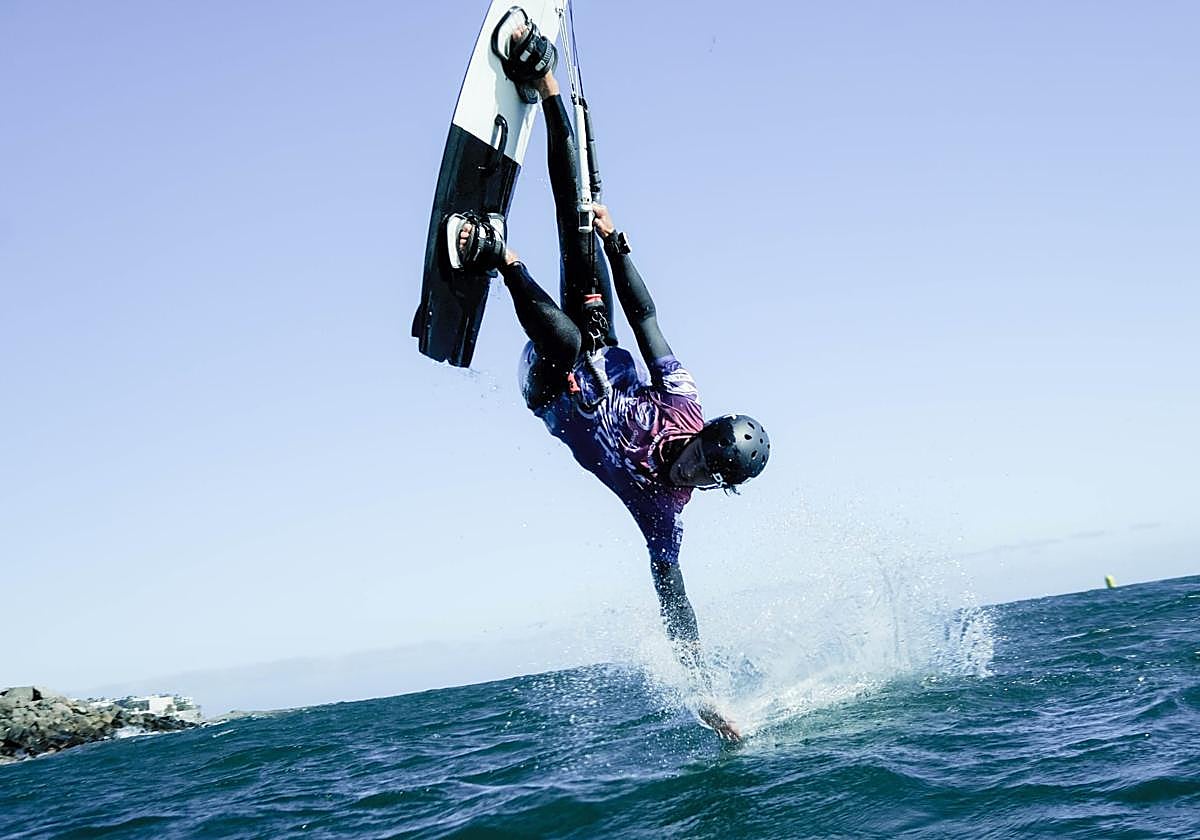 Noah Nicolas y Zoe Sosa: los reyes del aire del Gran Canaria Air Battle